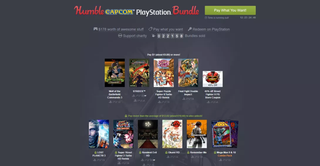 Humble Bundle Capcom