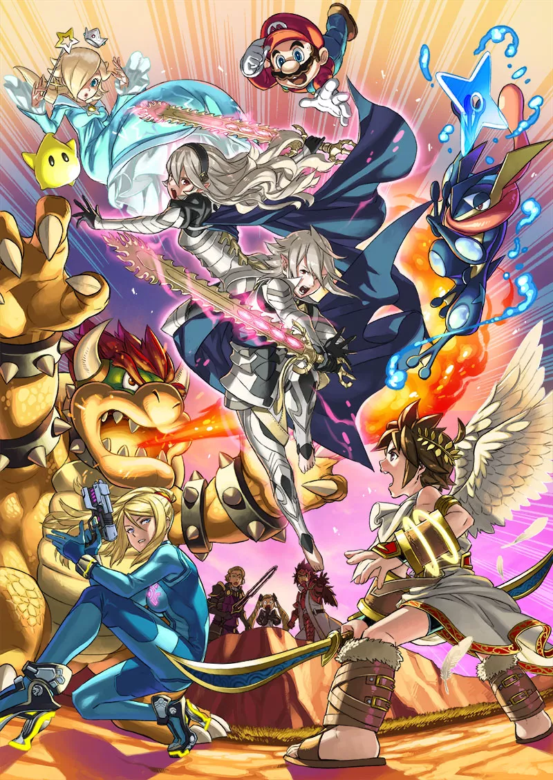 Super Smash Bros. Corrin kuvitus