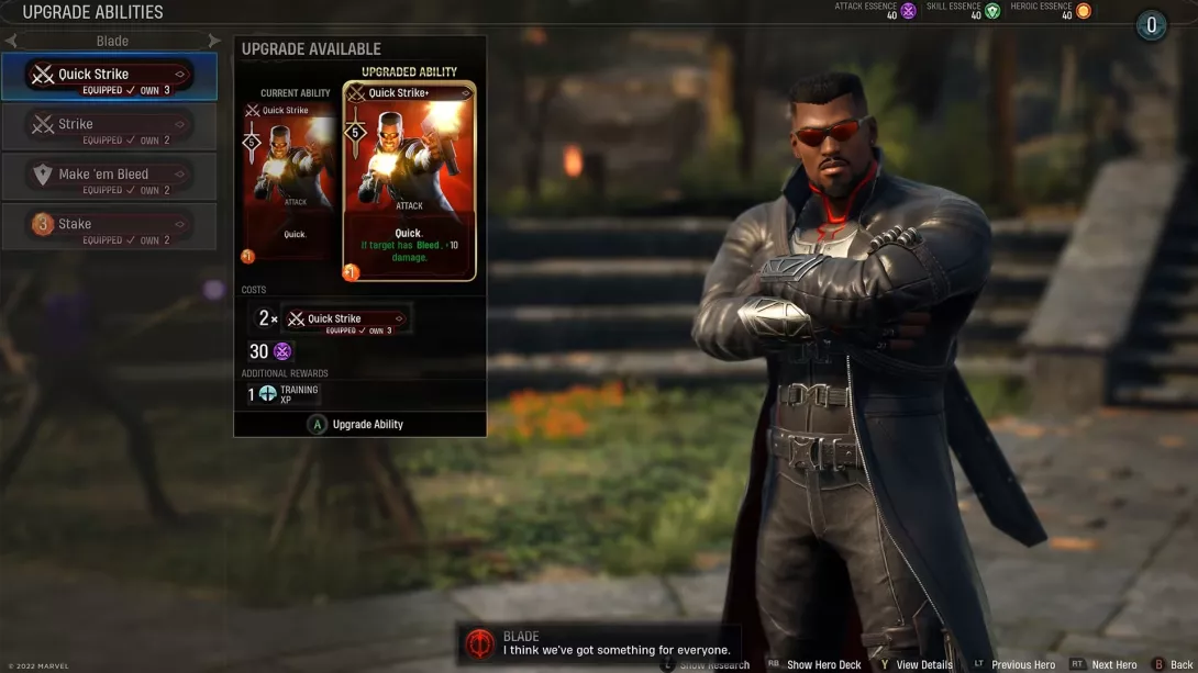Midnight suns Blade 