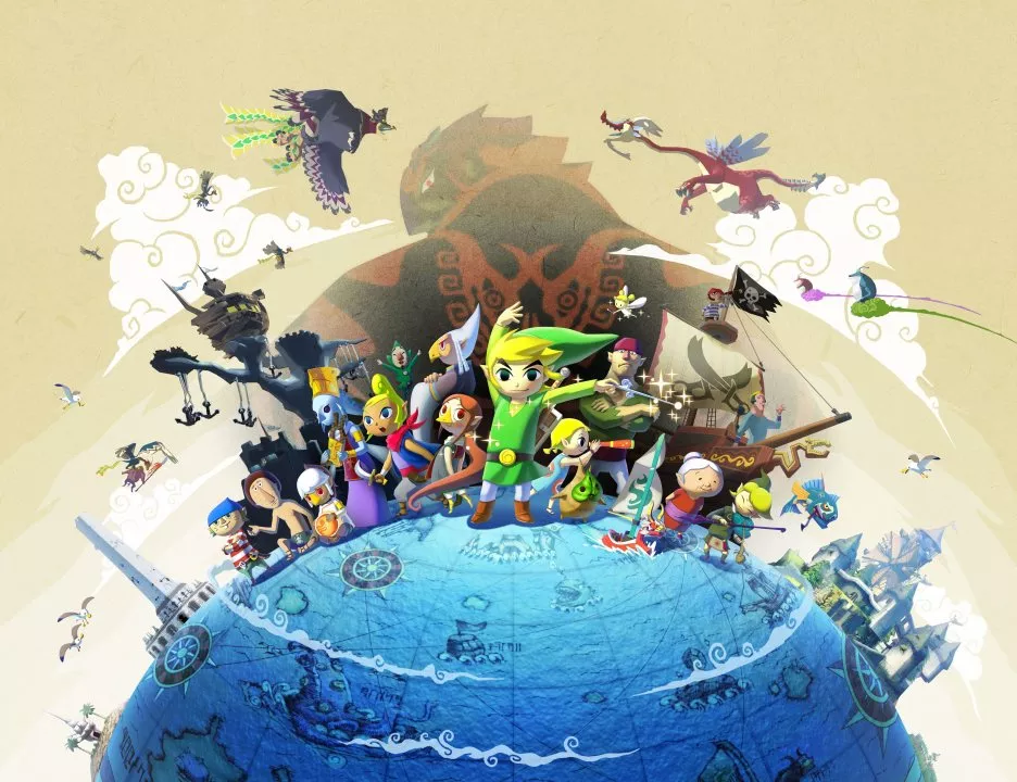 Zelda: Wind Waker HD:n uusissa kuvissa on tutut kuviot