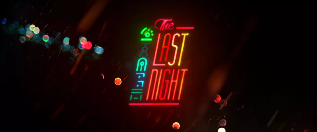 The Last Night logo nostokuva