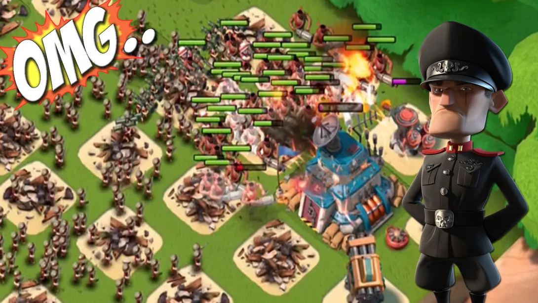 Boom Beach ja Hammermanin hyökkäys