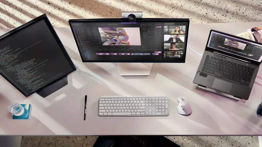 Logitech MX Brio toimistokuva