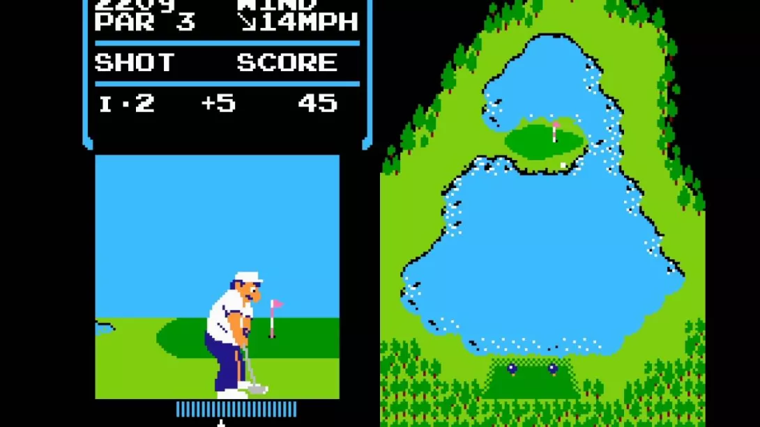 NES Golf Nintendo Switchissa