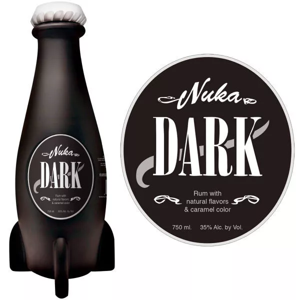 Fallout Nuka Dark Rum pullo rommi