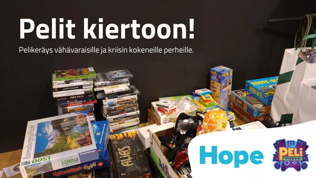 Pelit kiertoon!
