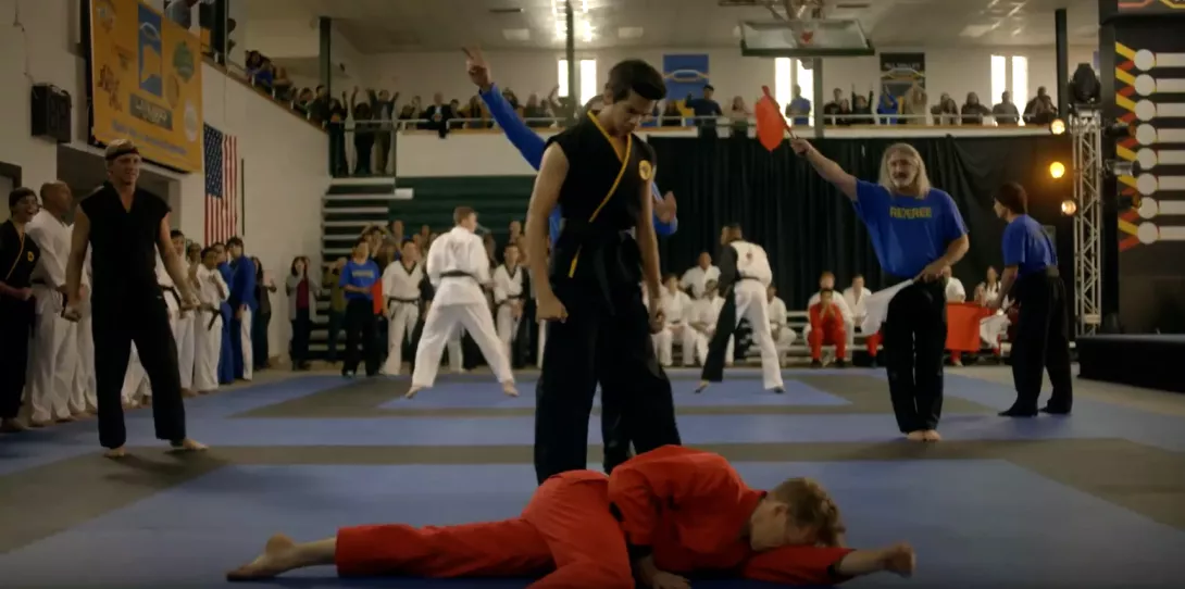 Cobra Kai - strike hard, no mercy