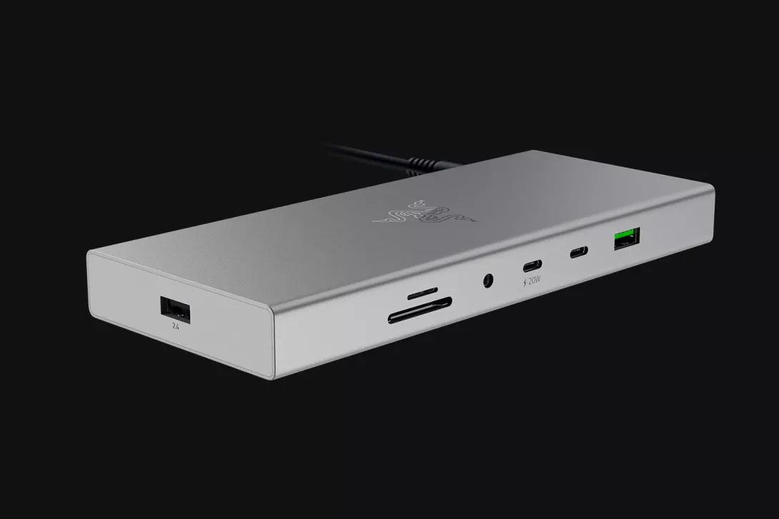 Razer USB Dock 4: sivunäkymä