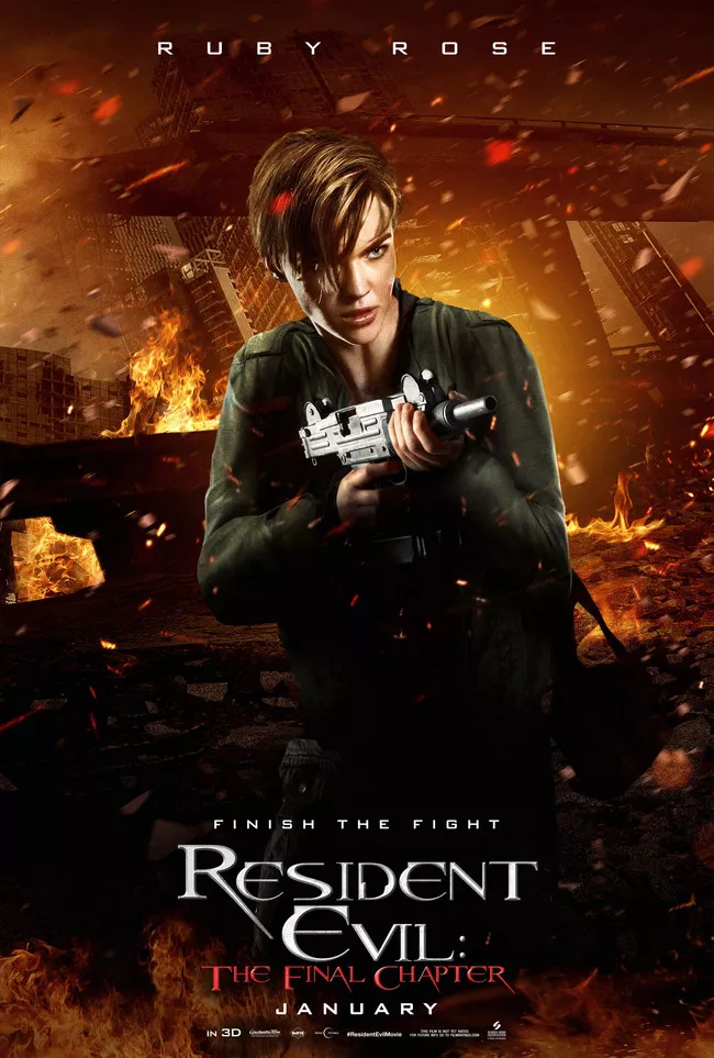 Resident Evil: The Final Chapter Ruby Rose
