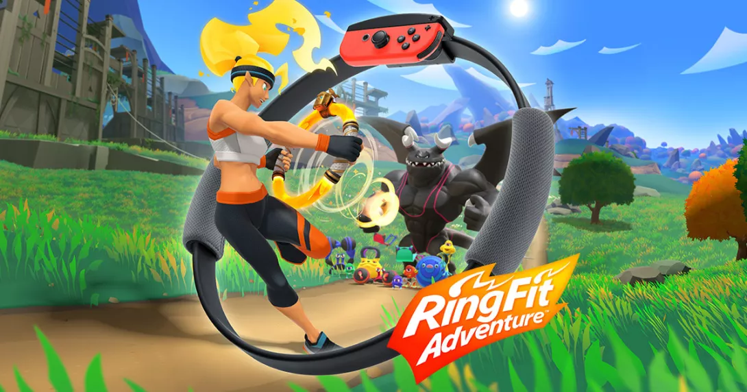 Ring Fit Adventure nostokuva