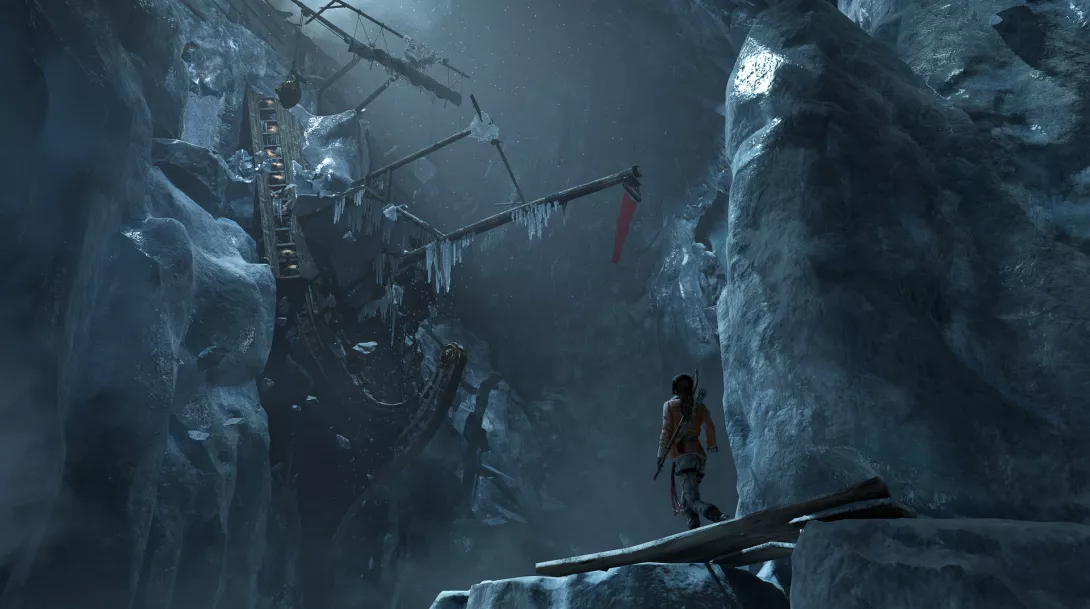 Rise of the Tomb Raider PS4 laiva