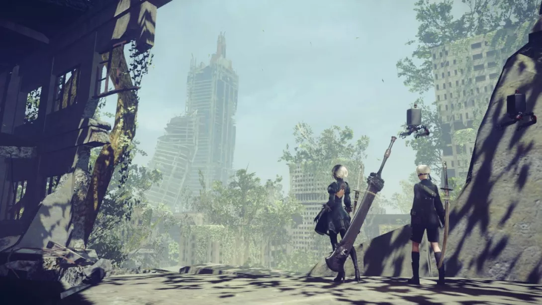 Nier: Automata maisemia maailmanlopussa