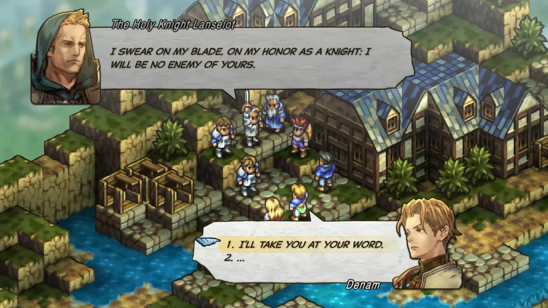 Tactics Ogre Reborn: höpöä dialogia