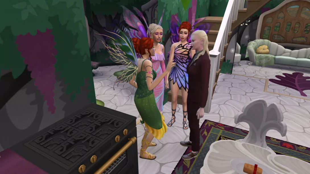 sims 4 luonnon lumo keijuja