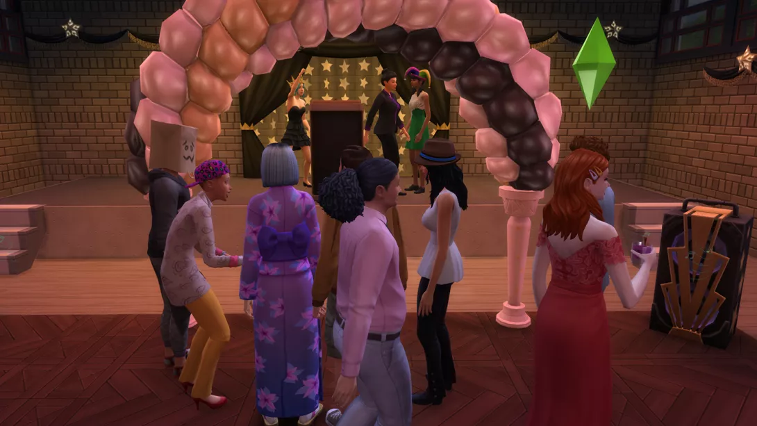 sims 4 teinivuoden tanssiaiset