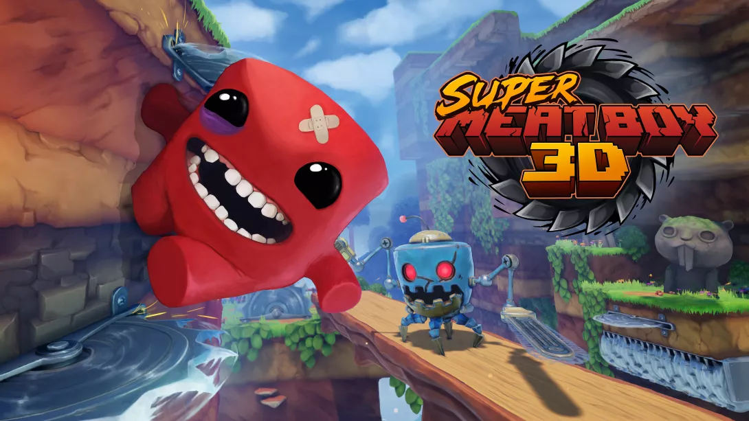 Super Meat Boy 3D - key art
