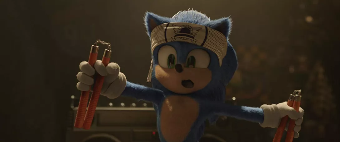 Sonic the Movie sankari ja tutulta näyttävä logo