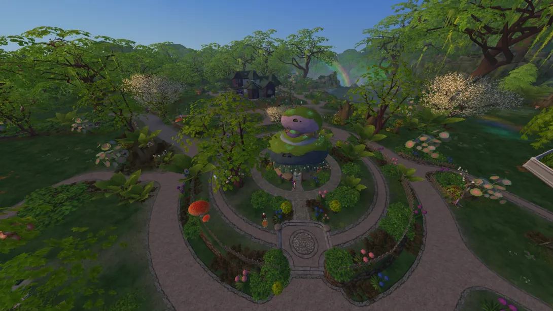 the sims 4 luonnon lumo rakennus