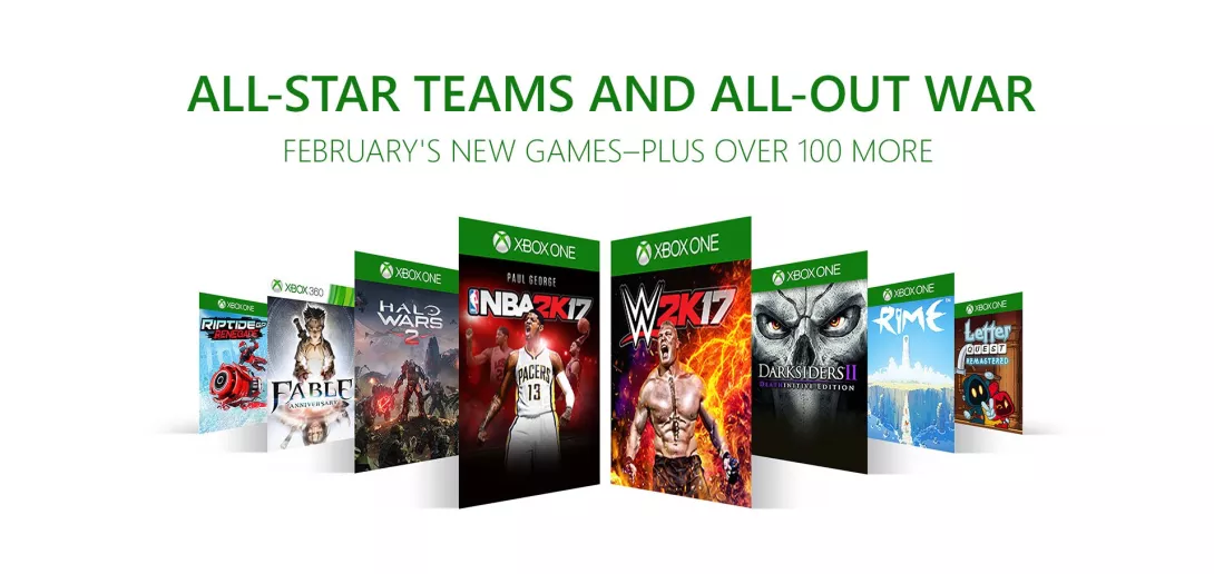 Xbox Game Pass: Helmikuu 2018