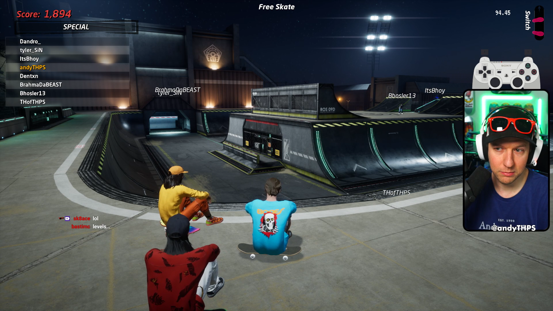 tony hawk twitch